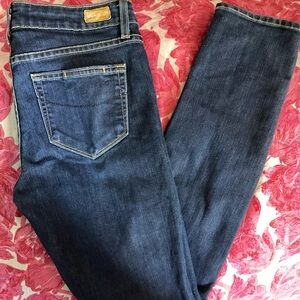 PAIGE Skyline Dark Blue Skinny Premium Jeans 28